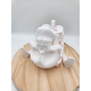 3D Printed Skeleton Candy Dish -‎ Halloween - Festive - Skull